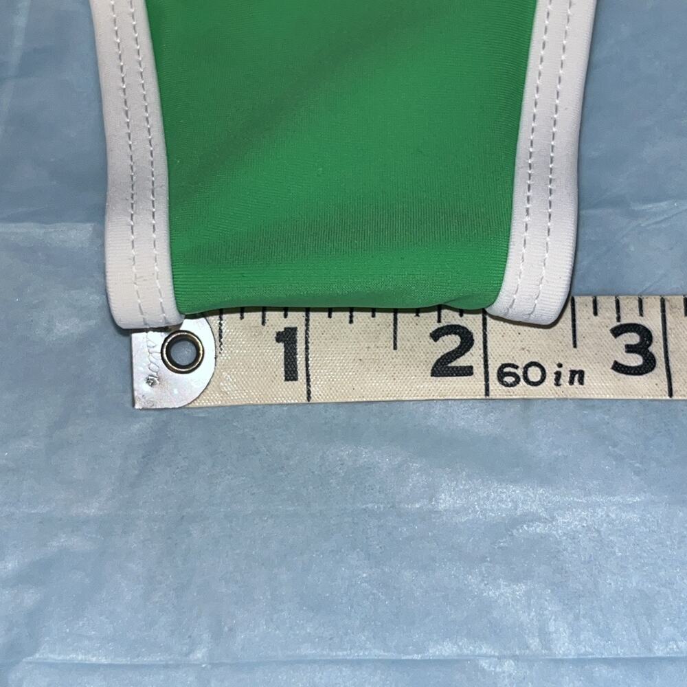 Jolefille Brazilian Style Thong Bikini-Sexy Triangle Two-Piece Swimsuit Green XL - Picture 6 of 14